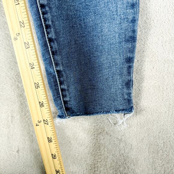 Lucky Brand Jeans Womens 4 Medium‎ Wash Blue Denim Mid Rise Super Skinny Ava - Picture 10 of 10